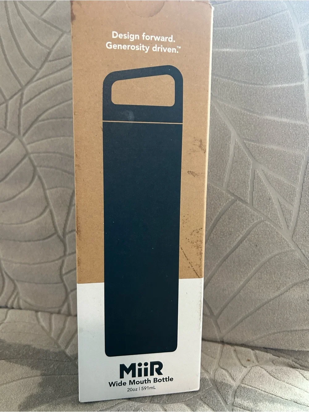 MiiR Wide Mouth Bottle - Black (20 oz)